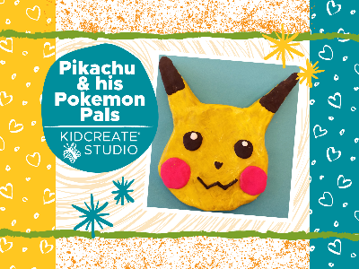 Kidcreate Studio - Broomfield. Pikachu & His Pokémon Pals Workshop (5-12 Years)